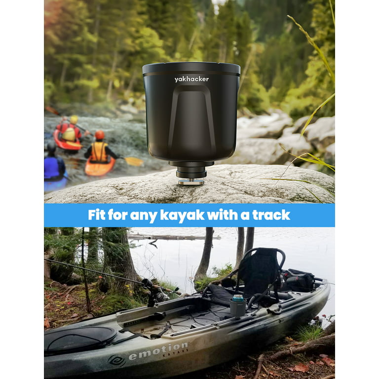  Kayak Cup Holder with Rubber Tab, Multifunctional
