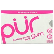 Pur Gum Pomegranate Mint Aspartame Free, 12.6 Grm
