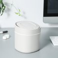 thumbnail image 3 of jifeng Mini Desktop Trash Can Garbage Basket Dustbin Home Beside Tabletop Gray, 3 of 9