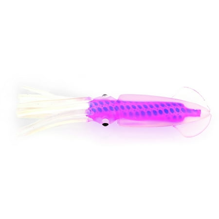 UPC: 0015789219178 | P-Line PRCS35-306 Rock Cod SquidRig 2Hk 3-1/2 Clear/Pink/Blue