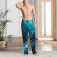 thumbnail image 2 of Vsdgher Futuristic Jet Ski Adventure Mens Pajama Pants Sleep & Lounge Pants, PJ Pants-XX-Large, 2 of 6