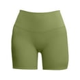 thumbnail image 4 of AWXNJUX Womens Shorts Casual Women Butt Lifting Shorts Pockets High Waisted Biker Anti Cellulite Push Up Seamless Workout Gym Shorts Shorts Women Casual Shorts for Women Shorts (P,M), 4 of 4
