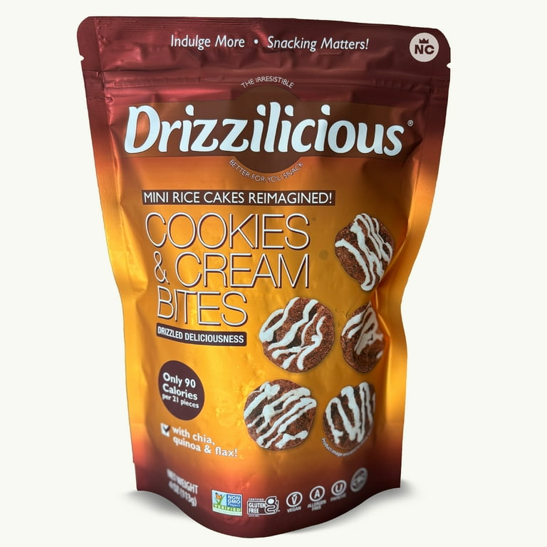Drizzilicious Mini Rice Cakes Variety Pack - Birthday, Smores