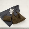 thumbnail image 4 of Bolso Hombro Mujer Gamuza Elegante Bandolera Hobo Diario () Verde, 4 of 9