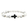 thumbnail image 1 of Natural Stone Elastic Thread Bracelet Natural Stone Elastic Thread Bracelet, 1 of 4