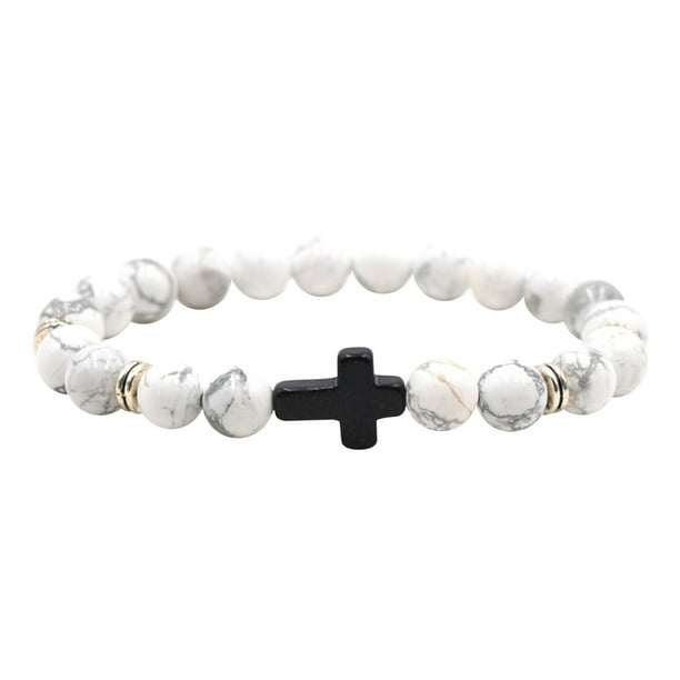 Pulsera de Hilo Elástico de Piedra Natural Pulsera de Hilo Elástico de Piedra Natural