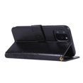 thumbnail image 3 of iPhone 11 Pro 5.8" Case Wallet, Allytech PU Leather Slim Fit Folio Flip Shell Kickstand Lightweight Shockproof Full Protection TPU Case Covers for Apple iPhone 11 Pro 5.8" 2019,Black, 3 of 5