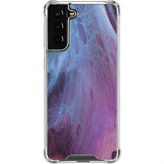 Skinit Marble Space Marble Galaxy S22 Plus Clear Case