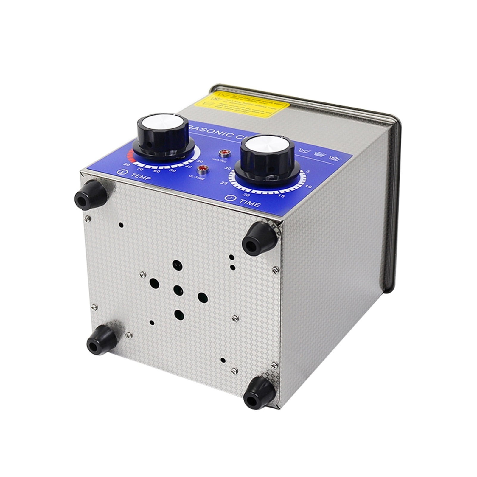 2L 60W Portable Ultrasonic Cleaner, Ultrasonic Jewelry Cleaner, With Heater Timer, Glasses Dental Nozzle Hardware 20-80 ,Strong Cleaning