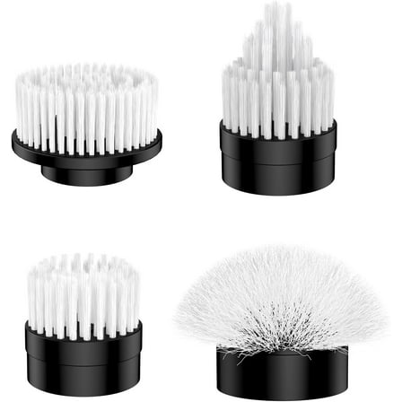 Electric Spin Scrubber Accessories, 4 Brush Heads, Suitable for Dovety Cleaning Brush