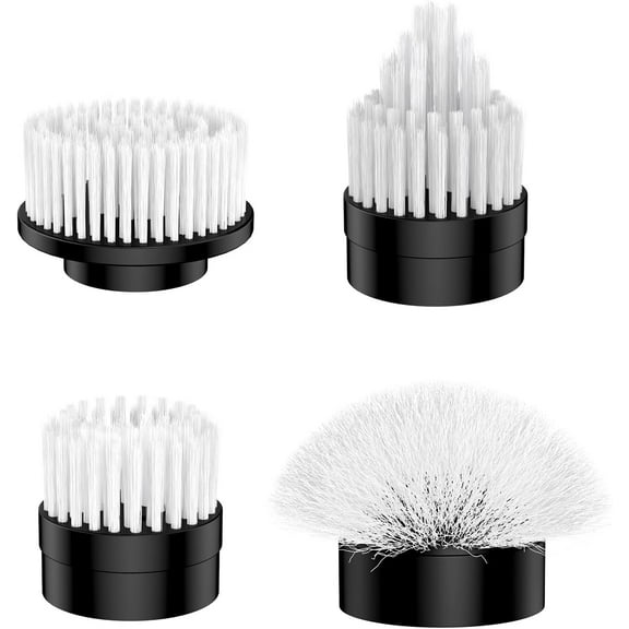 Electric Spin Scrubber Accessories, 4 Brush Heads, Suitable for Dovety Cleaning Brush