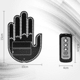 thumbnail image 6 of Car LED Finger Light - Automotive Gesture Light for Road Rage Expression, Fun Car Accessory, Mini Cool with 4 Modes, Ideal Gift for Drivers, 6 of 6