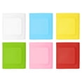 thumbnail image 1 of Uxcell Light Switch Guard Cover Blank Wall Plate Panel Switch Protector Dustproof Waterproof Cover 6 Colors 6 Pack, 1 of 5