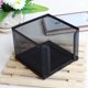 thumbnail image 4 of Nueva caja de cubo de malla de metal, minicaja para suministros de oficina, caja de notas de escritorio, caja de almacenamiento de papelería escolar portátil, 4 of 5
