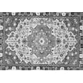 thumbnail image 1 of Ahgly Company Indoor Rectangle Medallion Gray Traditional Area Rugs, 2' x 5', 1 of 1