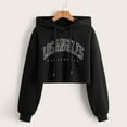 thumbnail image 2 of Vedolay Long Sleeve Tops Women's 2023 Oversized Hoodies Long Sleeve Shirts Pullover Fall Clothes with Pockets,Black S, 2 of 5