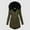 Army Green, variant on BKQCNKM Winter Jackets for Women Ski Jacket Women Plus Size Winter Coat Lapel Collar Long Sleeve Jacket Vintage Thicken Coat Jacket Winter Coats for Women, Army Green L