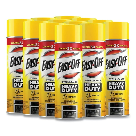 EASY-OFF Heavy Duty Oven Cleaner Fresh Scent Foam 14.5 oz Aerosol 12/carton 87979CT