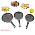 thumbnail image 1 of 14/16/18cm Mini Non-sticky Flat Base Frying Pan for Induction Cooker, 1 of 5