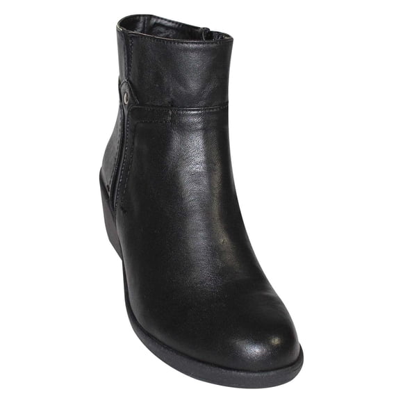 BOTIN CASUAL LEON MUJER NEGRO MESTIZO 5600 LEON  5600p