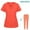 A011-Saffron, variant on Scrubs for Women Set, Zipper V-Neck Nurse Scrub Top and Jogger Pants Medical Stretch Working Uniform Scrub Sets Dark Green L