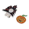 thumbnail image 6 of Luwecf 2x Halloween Pumpkin Magnetic Hat Clip Golf Ball Marker Clip Onto Visor, 6 of 7