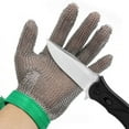 thumbnail image 5 of Stainless Steel Ring Mesh Gloves Anti Cut Knife Resistant Chain Mail Hand Protection ,Excellent Comfort, 5 of 8