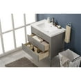 thumbnail image 4 of Maklaine 30" Single Sink Vanity in Gray, 4 of 5