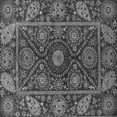 thumbnail image 1 of Ahgly Company Indoor Square Oriental Gray Traditional Area Rugs, 6' Square, 1 of 4