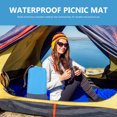 thumbnail image 4 of Shisuyan 4pcs Sandproof Beach Mat Waterproof Fabric Yellow for Sports Events, 4 of 9