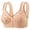 Complexion #11, variant on 2026 Daisy Bras for Older Women No Underwire Full Coverage Front Closure Senior Cotton Bra Push Up Padded Bralettes Black 48