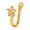 5, variant on 1pc Fashion CZ Nose Hoops Cuff U Shape Ring Clip Delicate Jewelry Piercing Nostril Fake-9