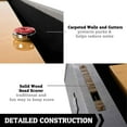 thumbnail image 6 of 9ft Kinwood Shuffleboard Table with Scratch Resistant Playfield and 8-Puck Set Perfect for Family Game Rooms by Hall of Games, 6 of 10