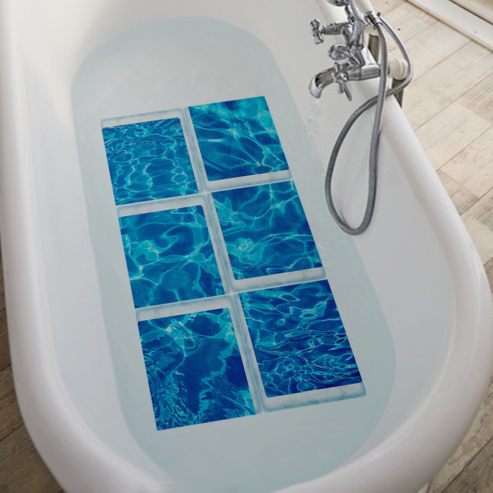 BeforeyaynDIY Non slip Shower Bath Tub Decal Stickers Bathtub