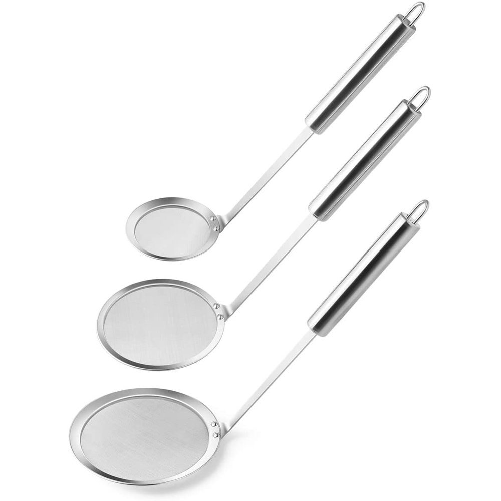 Stainless Steel Skimmer Spoon Japanese Hot Pot Fat Skimmer Spoon Fine