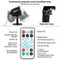 thumbnail image 3 of Christmas Projector Light Snowfall LED Projector Waterproof Rotating Snow Projection with Remote Decorative Projector for Christmas, Halloween Party, 3 of 12