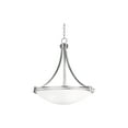 thumbnail image 2 of Possini Euro Design Deco Brushed Nickel Pendant Chandelier 24 1/4" Wide Modern White Marbled Bowl Glass 5-Light Fixture for Dining Room Kitchen Island, 2 of 6