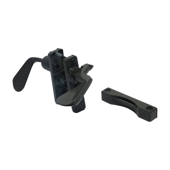 Barton Kramer 5666177 Aluminum Inswing Latch, Bronze & Black