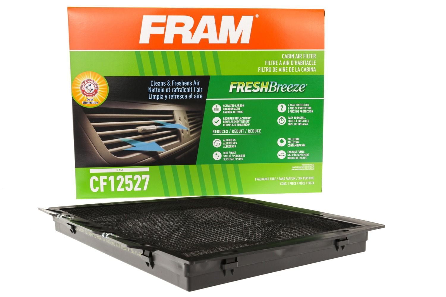 Fram Cabin Air Filter P/NCf12527