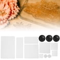 thumbnail image 2 of ???????ó? ?? ?????? ?????Bloque de sellos transparente fácil de limpiar, bloque de sellos de acrílico transparente, portapapeles, tarjetas, cuadernos, diarios, sellos para invit Khall Tendencias, 2 of 6