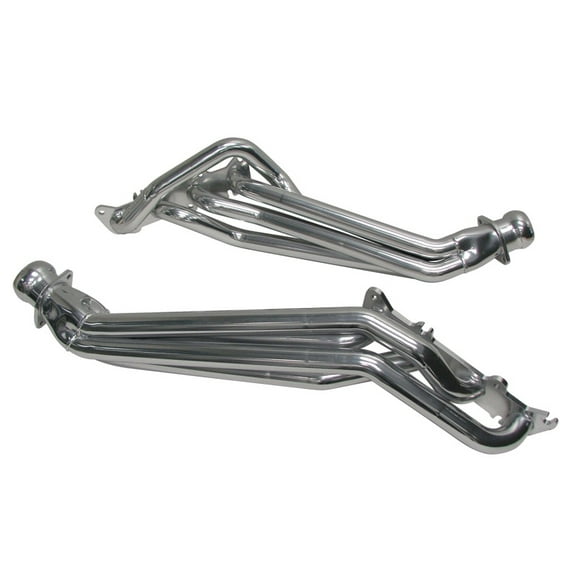 BBK Performance 16330 1-3/4 Long Tube Headers Polished Silver Coated Fits select: 2011-2019 FORD MUSTANG, 2020-2022 FORD MUSTANG GT