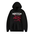 thumbnail image 1 of ATEEZ Double Sided Pattern Comfort Hoodies For Unisex Tracksuit Pullover Fans,S,Black1, 1 of 4