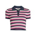 thumbnail image 5 of Madden NYC Junior's Short Sleeve Polo Collar Top, 5 of 5