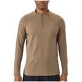 thumbnail image 1 of pstuiky camisetas de manga larga para hombre, Ropa deportiva de manga larga y cuello redondo para hombre, lisa, cálida, de color liso Tops de hombre xxl, 1 of 8