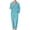 A-Light Blue473, variant on JAJAHO Mens Pajamas Set Matching Sleepwear Cozy Plaid Long Sleeve Button Up Lapel Shirt Loose Fit Pants Nightwear 2 Piece Outfits Stylish Home Clothes