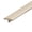 Almond, variant on Outwater Plastic T Molding Tee Moulding 13/16" Black Flexible PVC Flat Face Bumper Tee Moulding 250 Foot Commercial Pack Coil