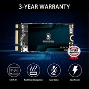 SSD 256GB M.2 2242 NGFF SSHARKSPEED SATA 3 42mm 6Gb/s 3D NAND Internal Solid State Drive for Desktop Laptop PC (M.2 2242, 256GB)