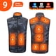 thumbnail image 3 of Chaleco autocalentable de 21 áreas, chaqueta térmica para hombre y mujer, chaqueta térmica con USB, ropa cálida para pescar en invierno, 3 of 5