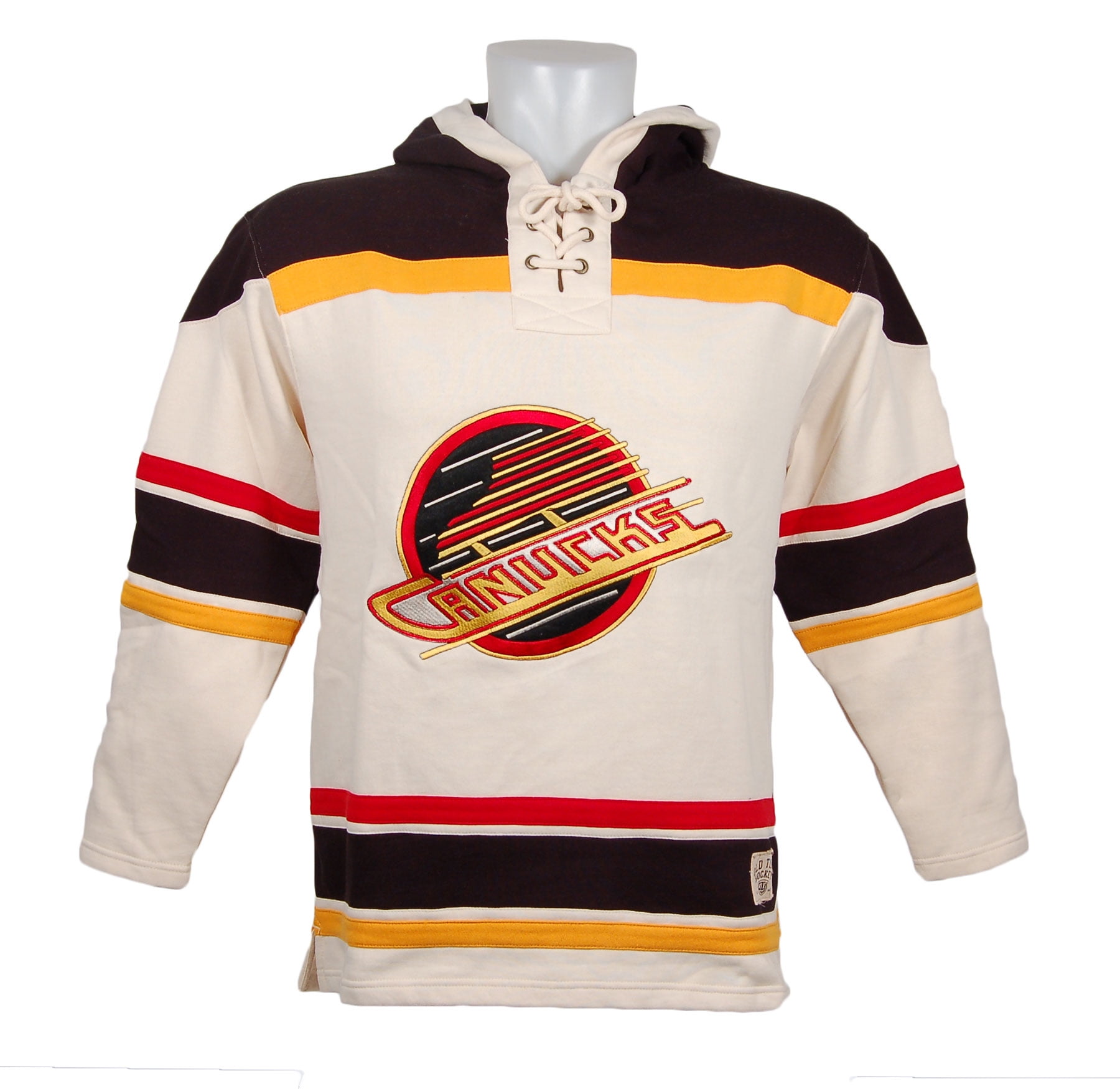 Vancouver Canucks Vintage Heavyweight Lacer Hoodie (Skate Logo) XX