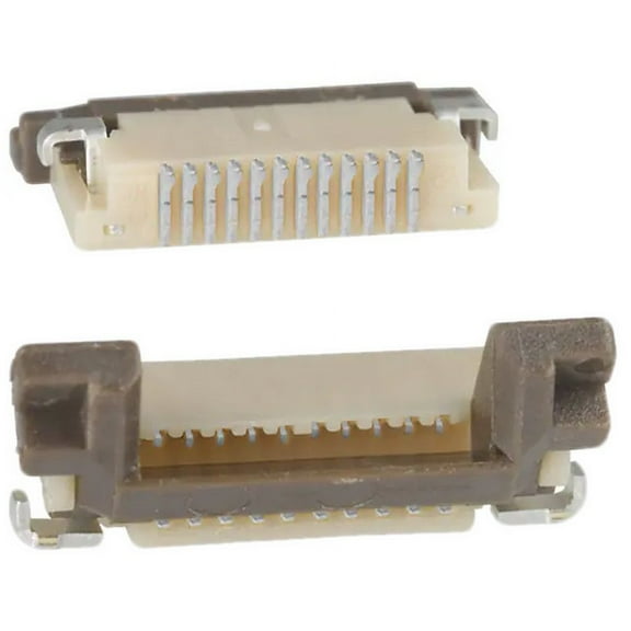 FH12A-10S-0.5SH Connector FFC 10 Position 0.50mm Right Angle Surface Mount :Rohs, Cut Tape
